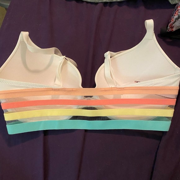 Victoria's Secret Other - EUC VS Push-up Bra w/ Rainbow Strappy Back 34D